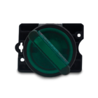 Kit Chave Seletora Iluminada Plástica | Xb2 Ek2361 220vca | 1